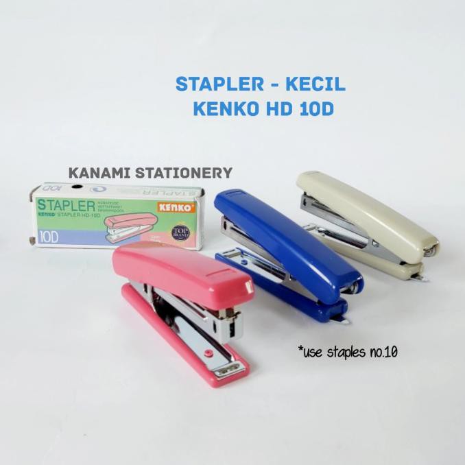 

Gilaa!!! Stapler Kenko Hd-10 Perekat Kertas-Kecil. - Kenko Hd 10D Limited