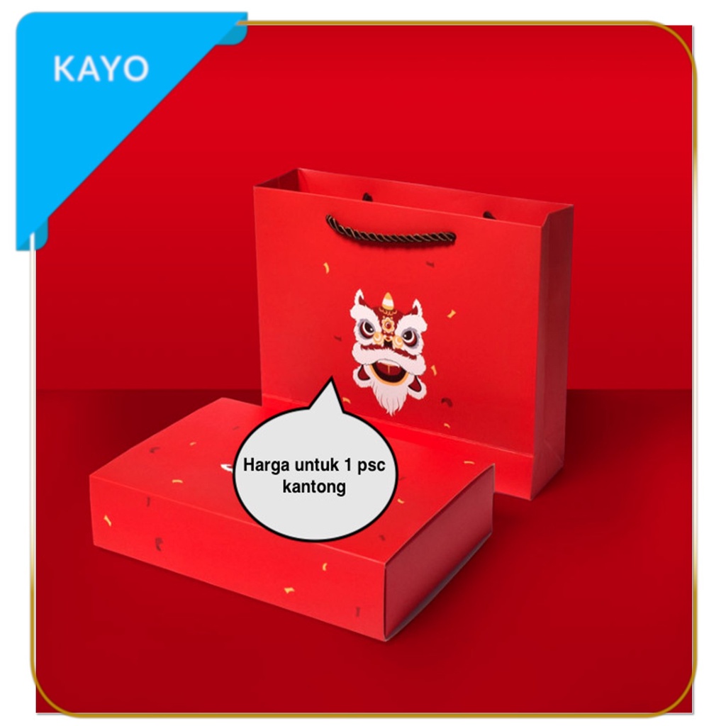 

Kantong tema IMLEK paper bag imlek new year paper bag motif