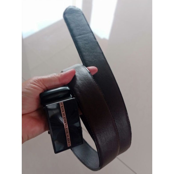 ikat pinggang kulit pria model rel / Ikat pinggang pria