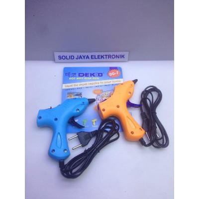 Jual Glue Gun Tembakan Lem Deko DG 7 ASLI terlaris