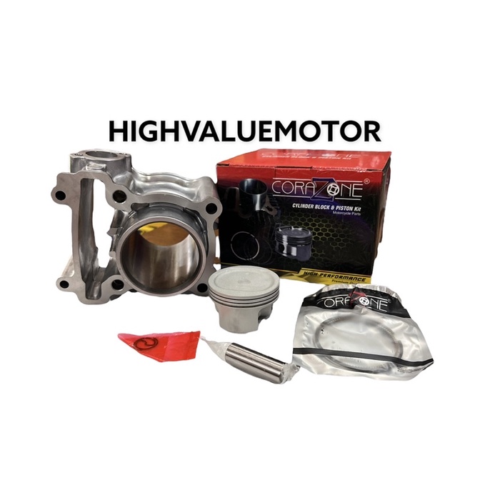 BLOK SEHER/BLOCK BORING KOMPLIT MX KING PLUS PISTON KIT CORAZONE CYLINDER BLOCK