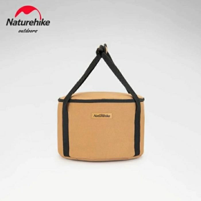 STORAGE BAG CANVAS ROUND NATUREHIKE NH20PJ129 PERLENGKAPAN CAMPING