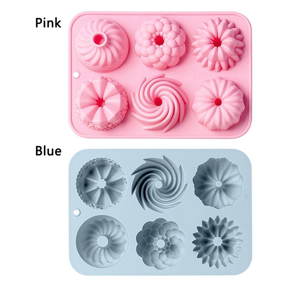 Solighter 3D Muffin Cup Handmade Alat Dekorasi Kue Cetakan Kue Coklat Jelly Dome Mousse Moulds