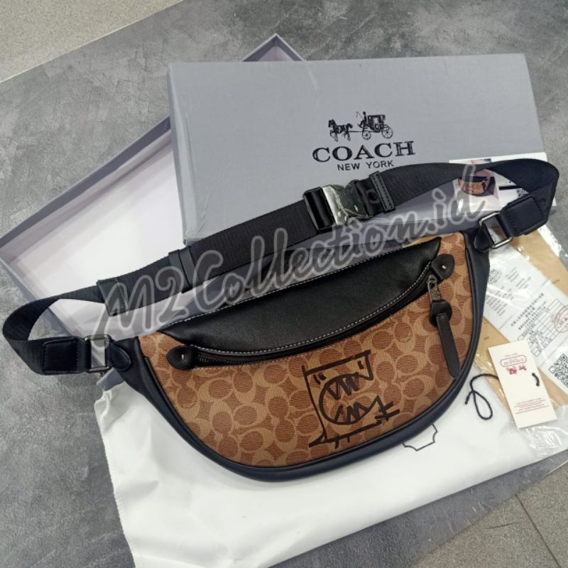 Waistbag Coach Revington Monster Belt Bag Premium Quality