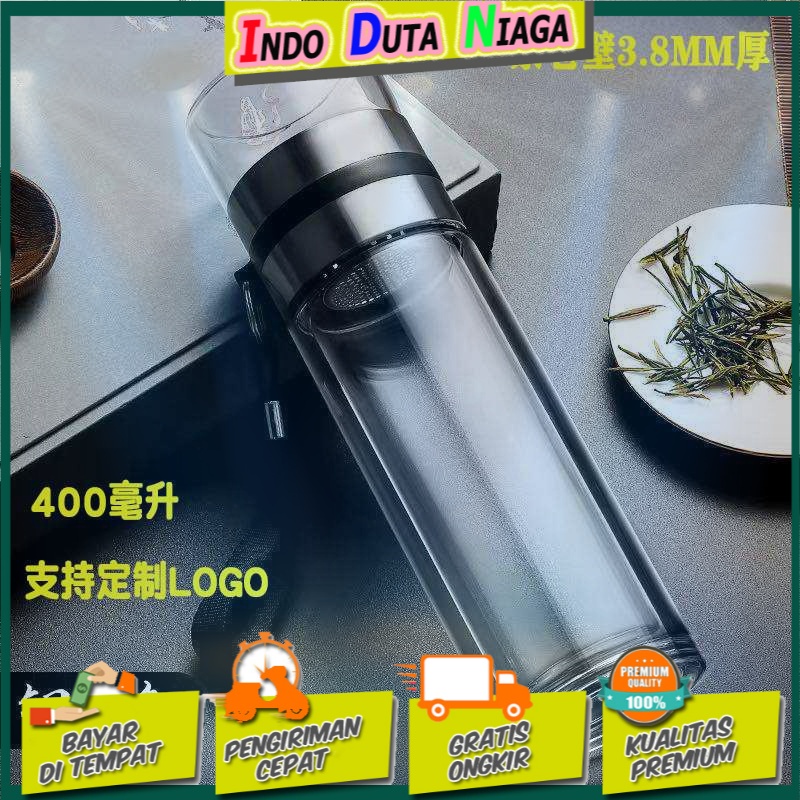 VOCLEIN Botol Minum Portable Tumbler Tea Separation Cups 400ml - VN301