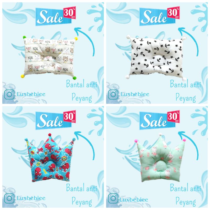 Bantal Peyang, Bantal anti Peyang, Bantal bayi