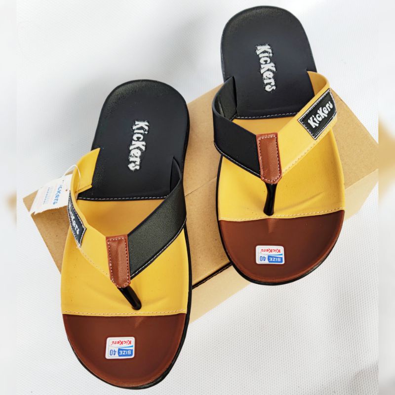 Sandal jepit Casual / Sendal Santai Pria dewasa Kualitas terbaik FFF KKRS 39-43