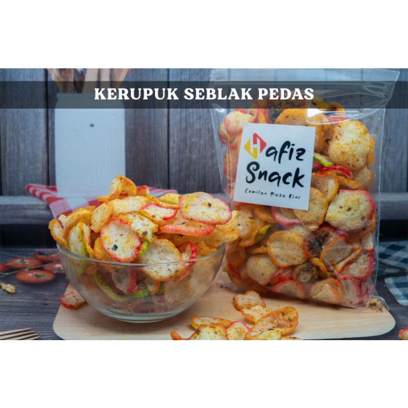

KERUPUK SEBLAK 250 GR / KERUPUK JABLAY