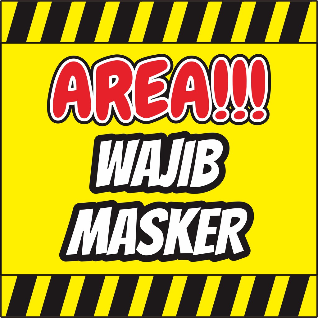 Banner Area Wajib Masker Shopee Indonesia