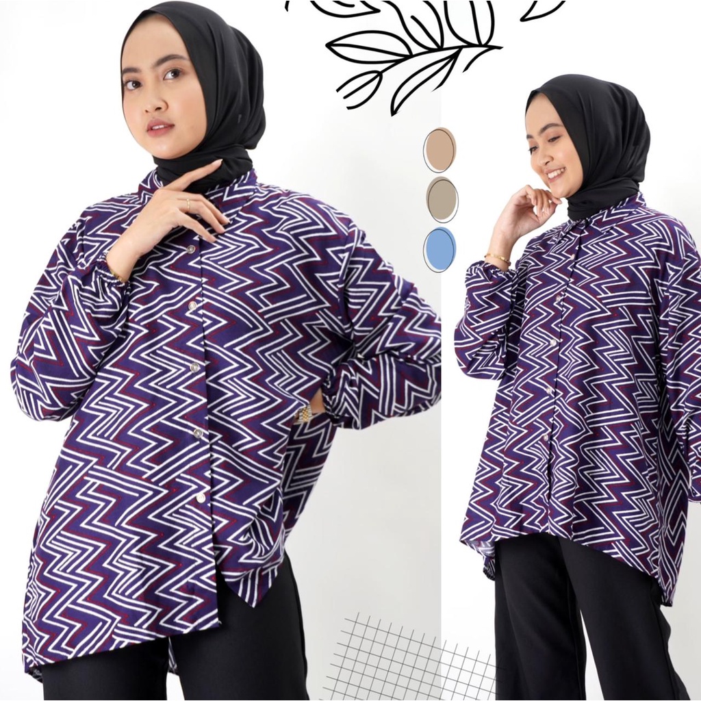 VS GG - baju KEMEJA wanita FLANEL