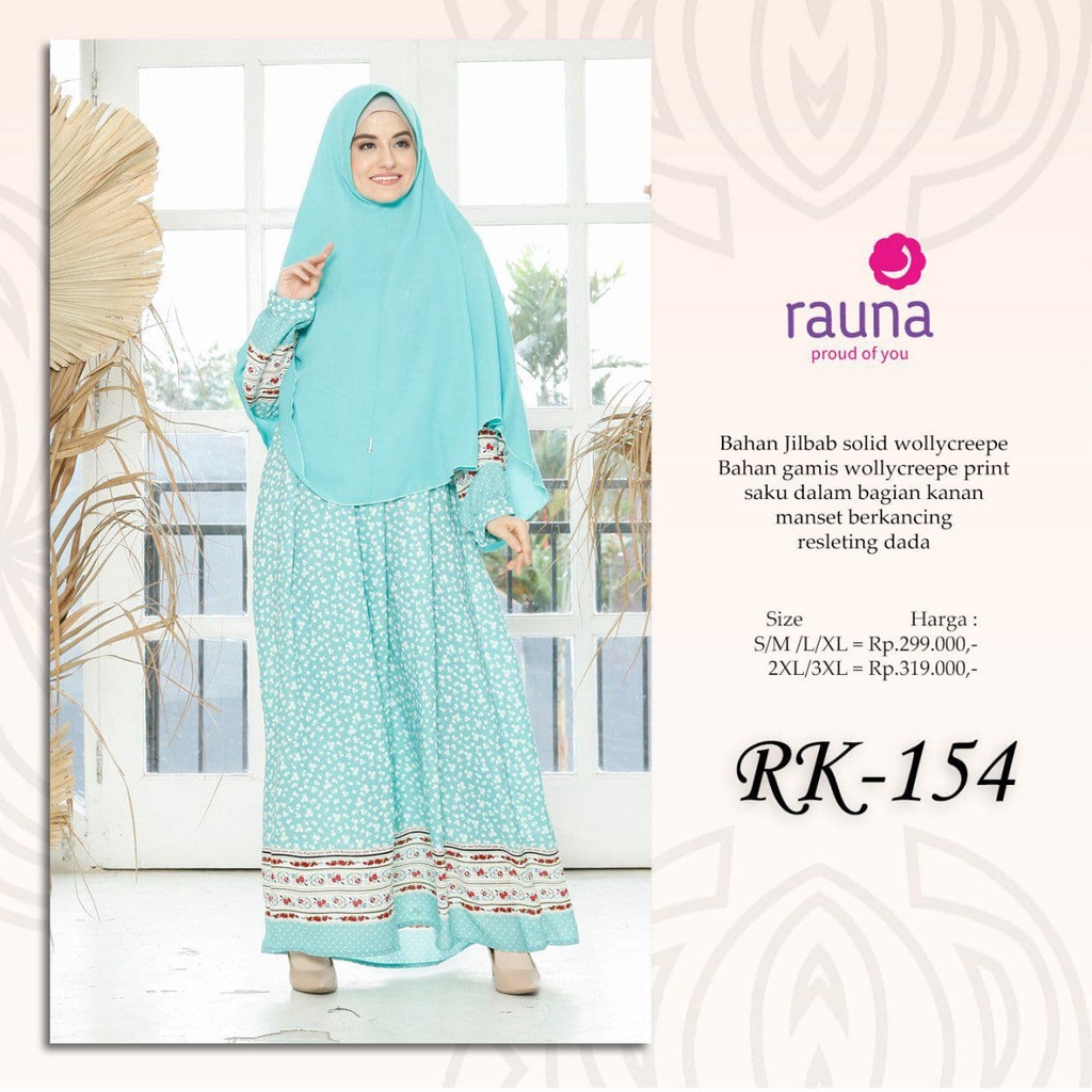 Busana Muslim Couple Keluarga / Rauna RK-154 / Fashion Muslim