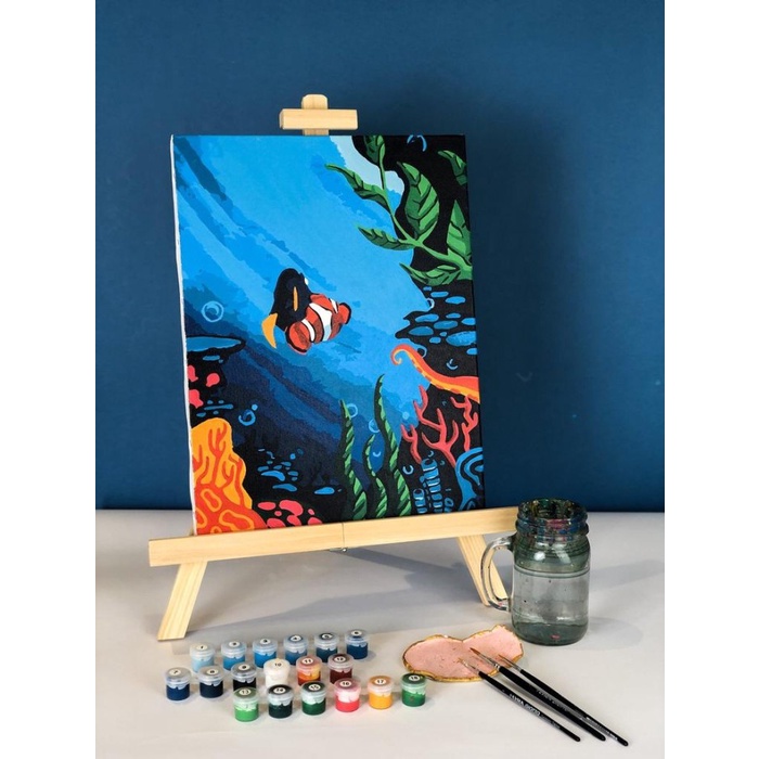 

(TERLARIS) Bartega Paint by Number Kit : Beyond the Sea - With Easel