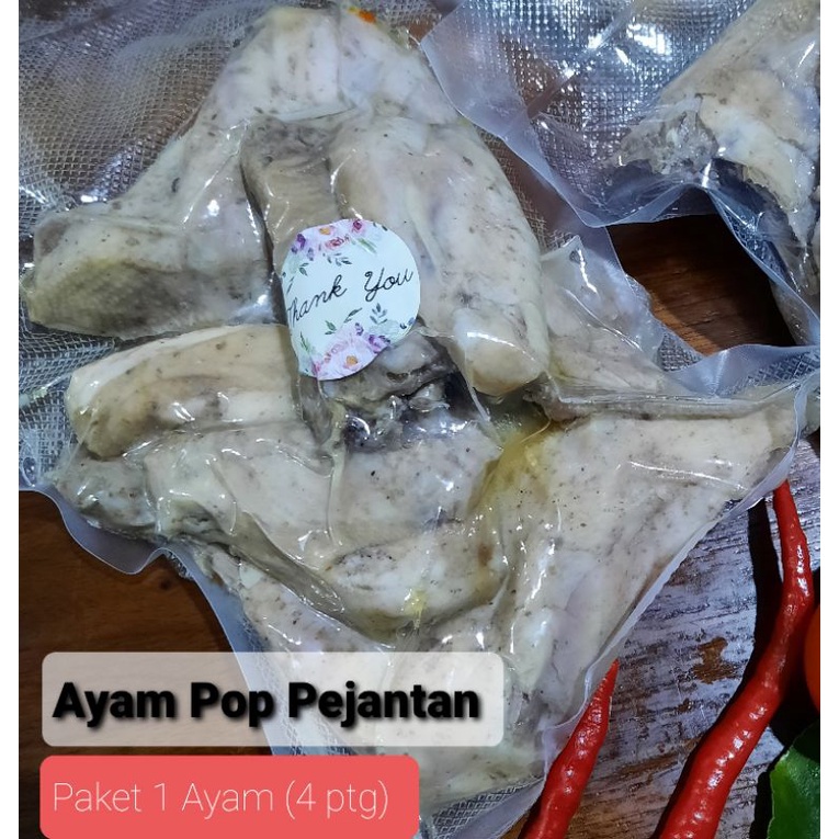 Ayam PoP frozen Pejantan 1 ekor 4 potong