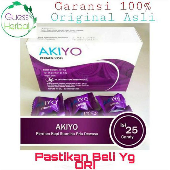 

Permen Akiyo Original Asli 25 Pcs