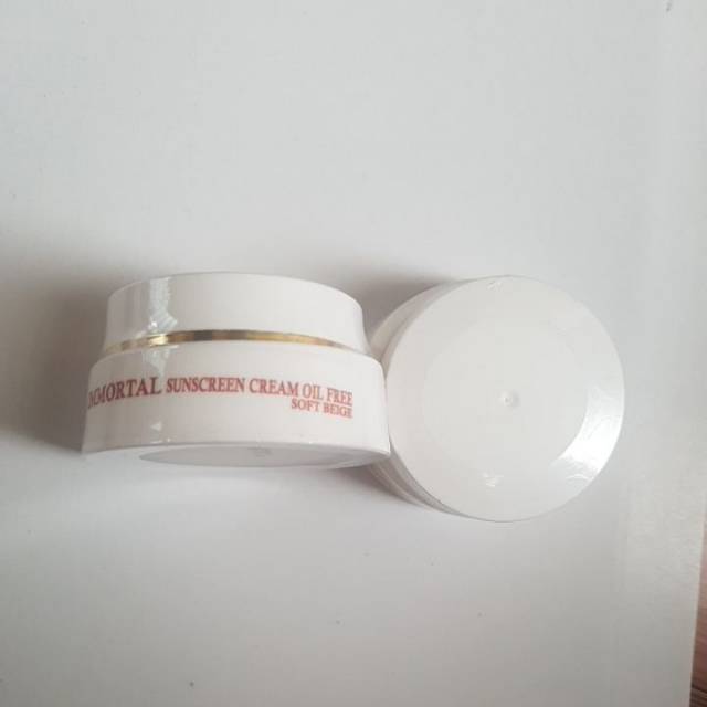 Immortal Sunscreen Cream Oil Free Soft Beige