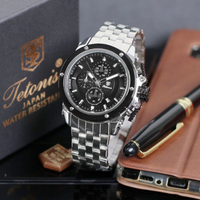 JAM TANGAN PRIA/KEREN/TETONIS/ORIGINAL/JAM TANGAN RANTAI/JAM TANGAN TERBARU/FASHION PRIA/
