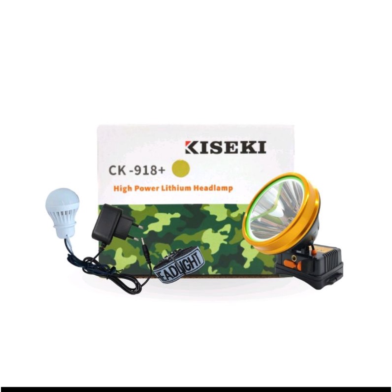 Senter Kepala 100 Watt Kiseki Ck 918+