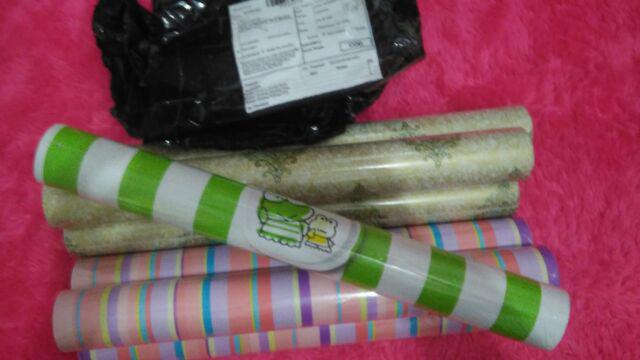 Wallpaper Dinding Wayang Hijau