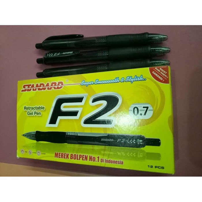 

Ballpoint Standard F2,Retractable gel pen 0,7