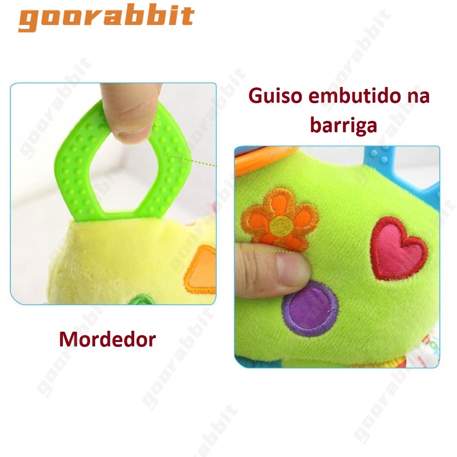 Mainan Rattle Gantung Bentuk Boneka Hewan Untuk Stroller / car seat Bayi 0-3 - 6-9 - 12 Bulan