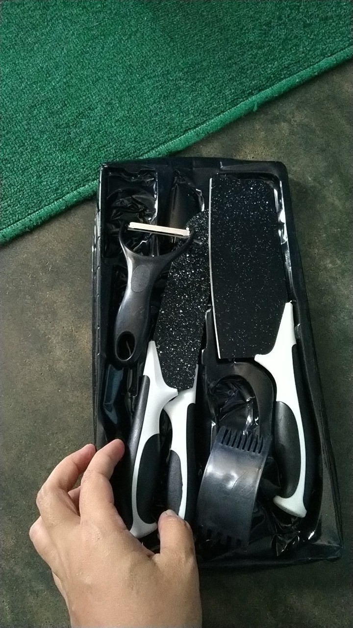 Pisau Batu Maifan Pisau Set 5in1 Set Dapur Lengkap Lapakwallpaper