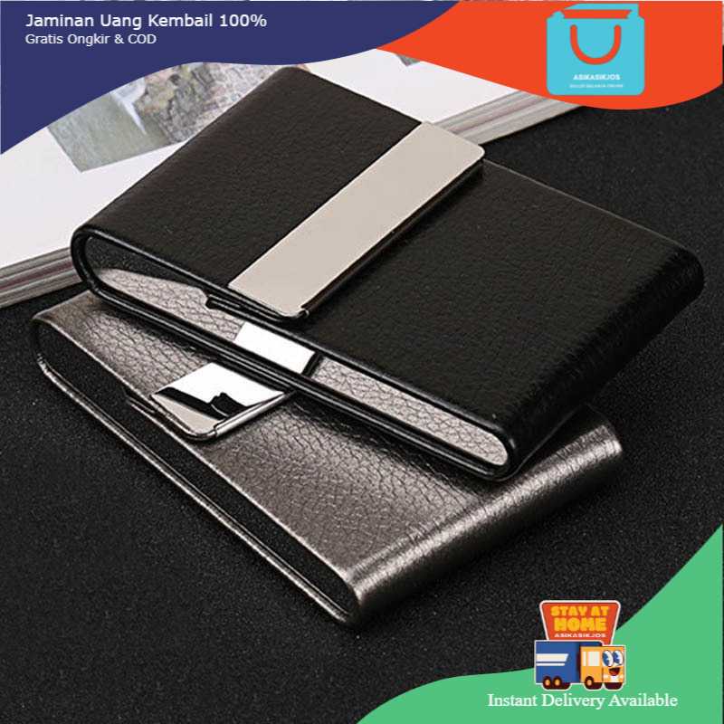 Focus Kotak Bungkus Rokok Elegan Leather Cigarette Case - B650925