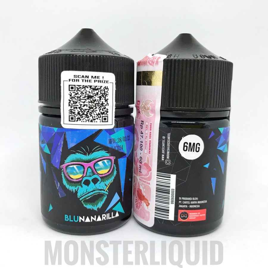 BLUNANARILLA BLUEBERRY BANANA BY JUICE CARTEL 6MG 60ML