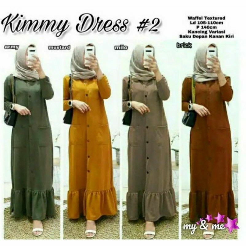 Gamis MURAH medan-Gamis kimmy dress