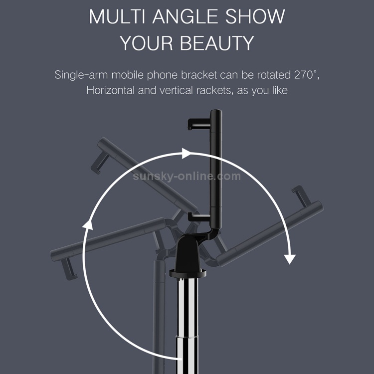 Tripod Selfie Stick 3 IN 1 K07 Tongsis HP Remote Bluetooth -ACS