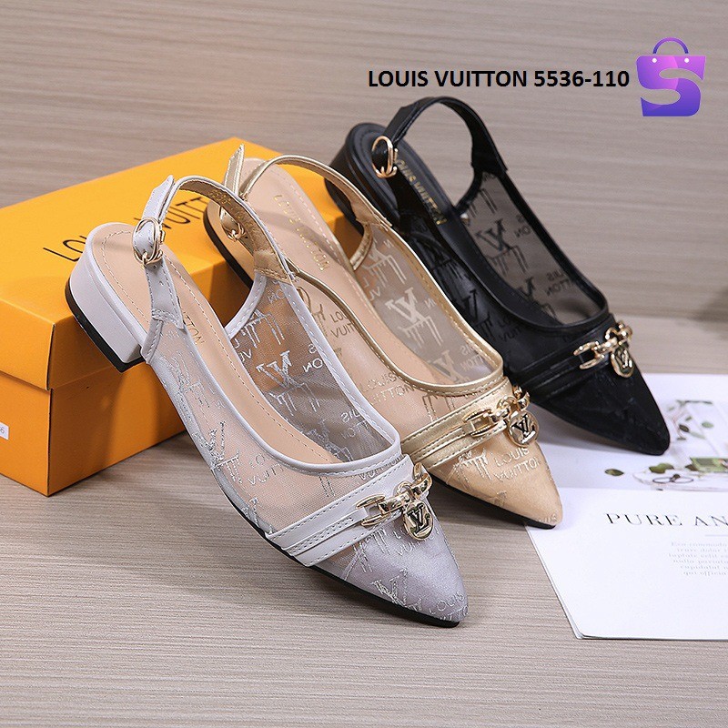 SEPATU WANITA HEELS PLATFORM SLINGBACK 5536-110