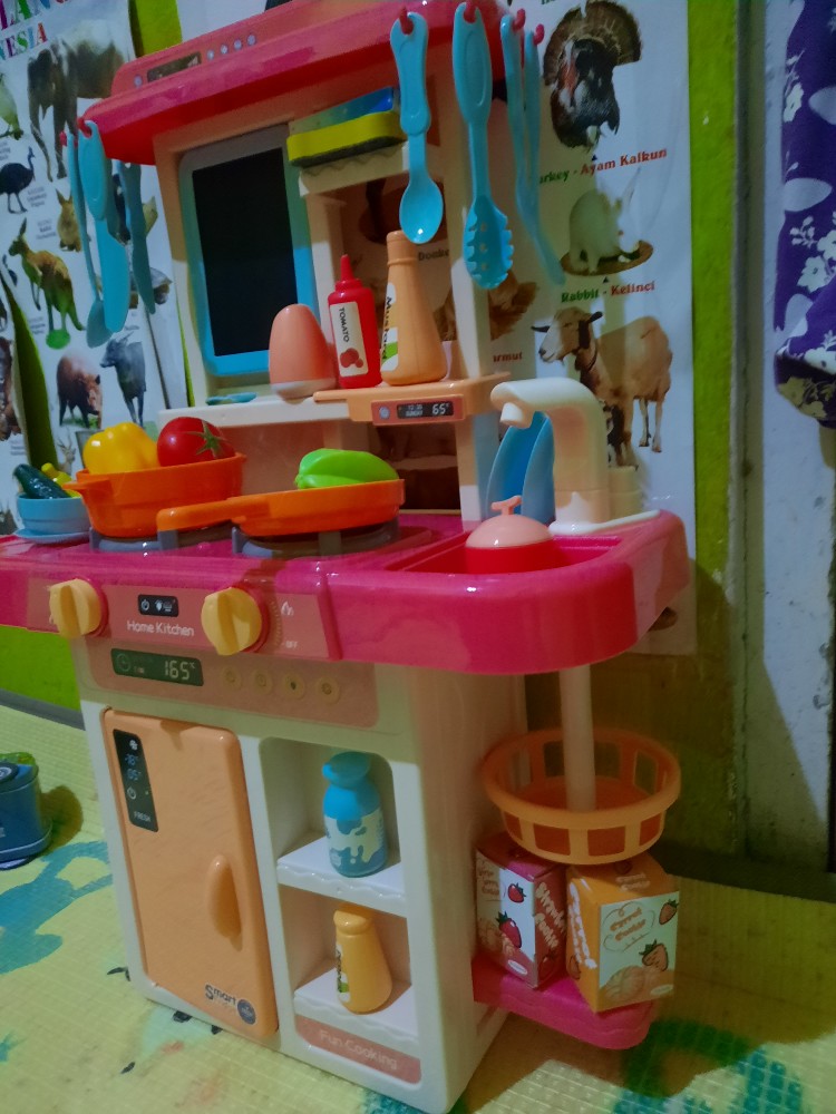 Tma / Mainan Anak Spraying Mist Kitchen / Kitchen Set Uap Ukuran Besar