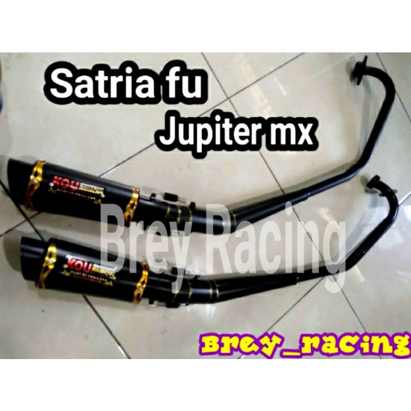 knalpot racing satria fu kou full cat back