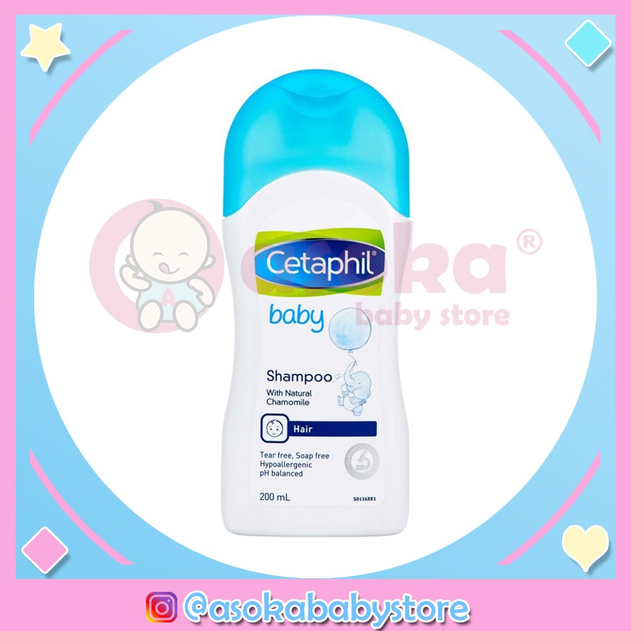 Cetaphil Baby Shampoo With Natural Chamomile 200ml ASOKA