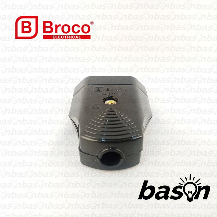 BROCO 334LN Plug Coupler - Kontra Steker - penyambung colokan kabel