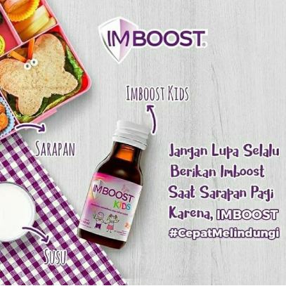 IMBOOST KIDS SYRUP / FORCE 120 / 60 / 45 ML - Meningkatkan Daya Tahan Tubuh - Sirup Untuk Anak &amp; Dewasa - ASLI BPOM