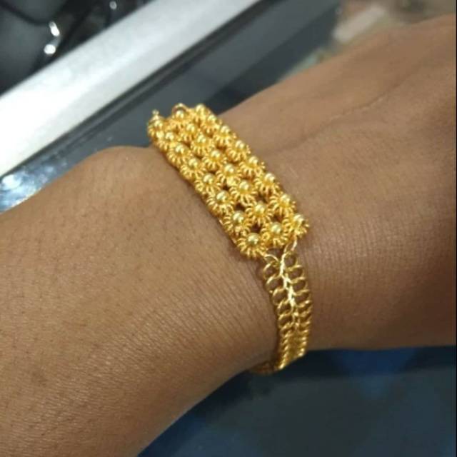 Gelang Matahari 30 gram Emas LM 24K 99,9%