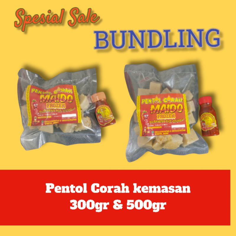 

BUNDLING Pentol Corah Khas Madiun