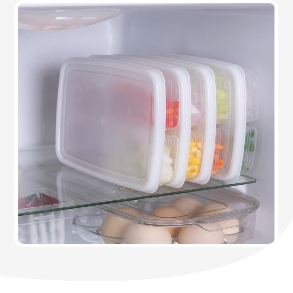 Top Food Preparation Storage Box Kotak Penyimpanan Sayur Buah Buahan Dapur Gadget Piring Kulkas Freezer Organizer