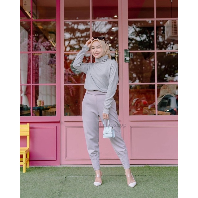 Alladin Pants ( Trend Alert ) Celana Office Wanita Tebal Premium Ngaret