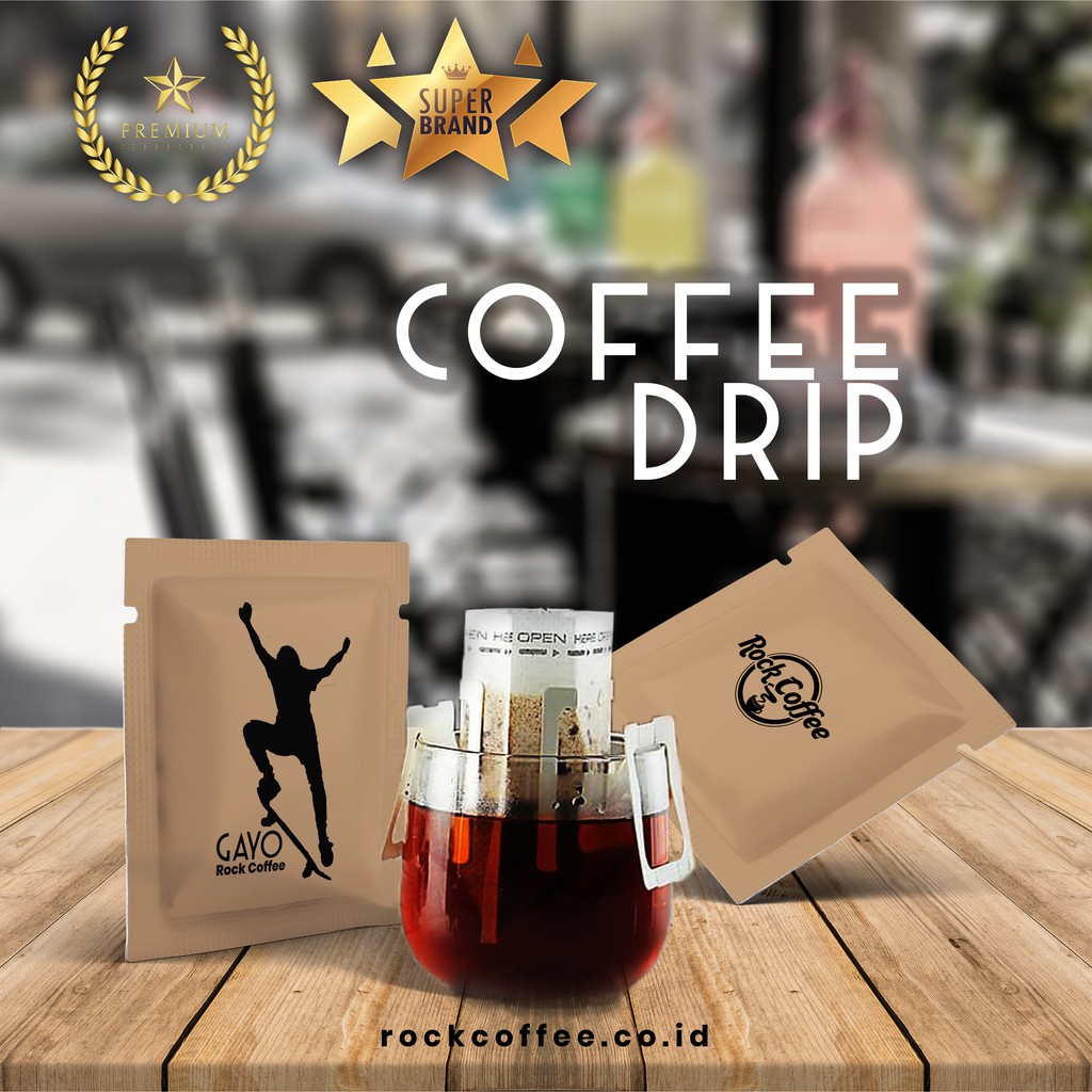 

5 KOPI DRIP / COFFEE DRIP / TRAVEL COFFEE FILTER Gayo