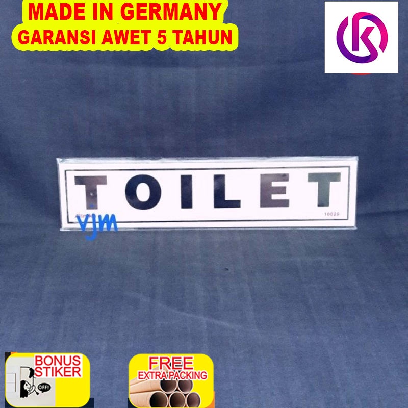 

Terlaris Plat Acrylic TOILET (20x45cm)