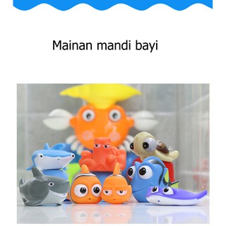 LOGU Mainan  mandi anak Mainan  karet  ikan  nemo semprot   LOGU Mainan  mandi anak Mainan  karet  ikan  nemo semprot