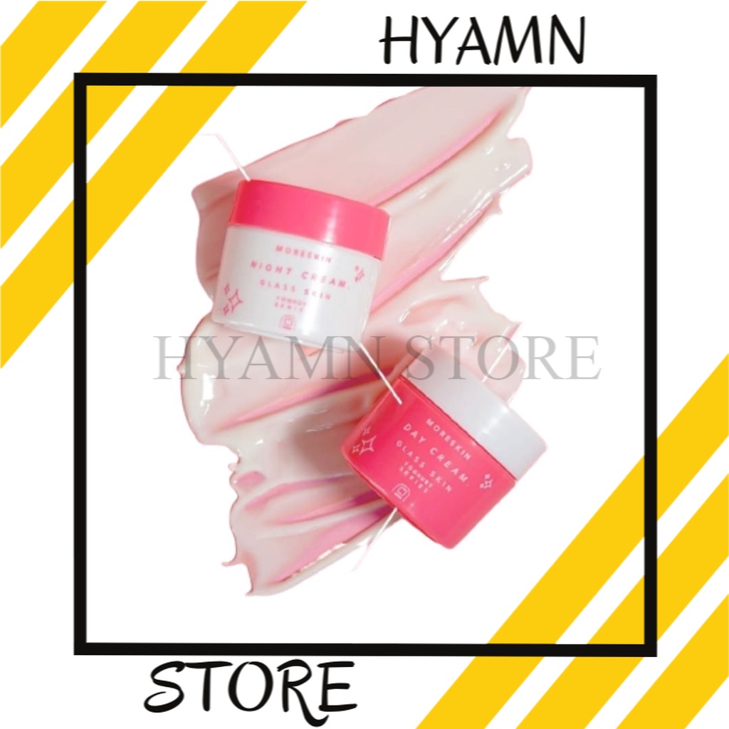 MORESKIN GLASKIN ECER - DAY CREAM - NIGHT CREAM