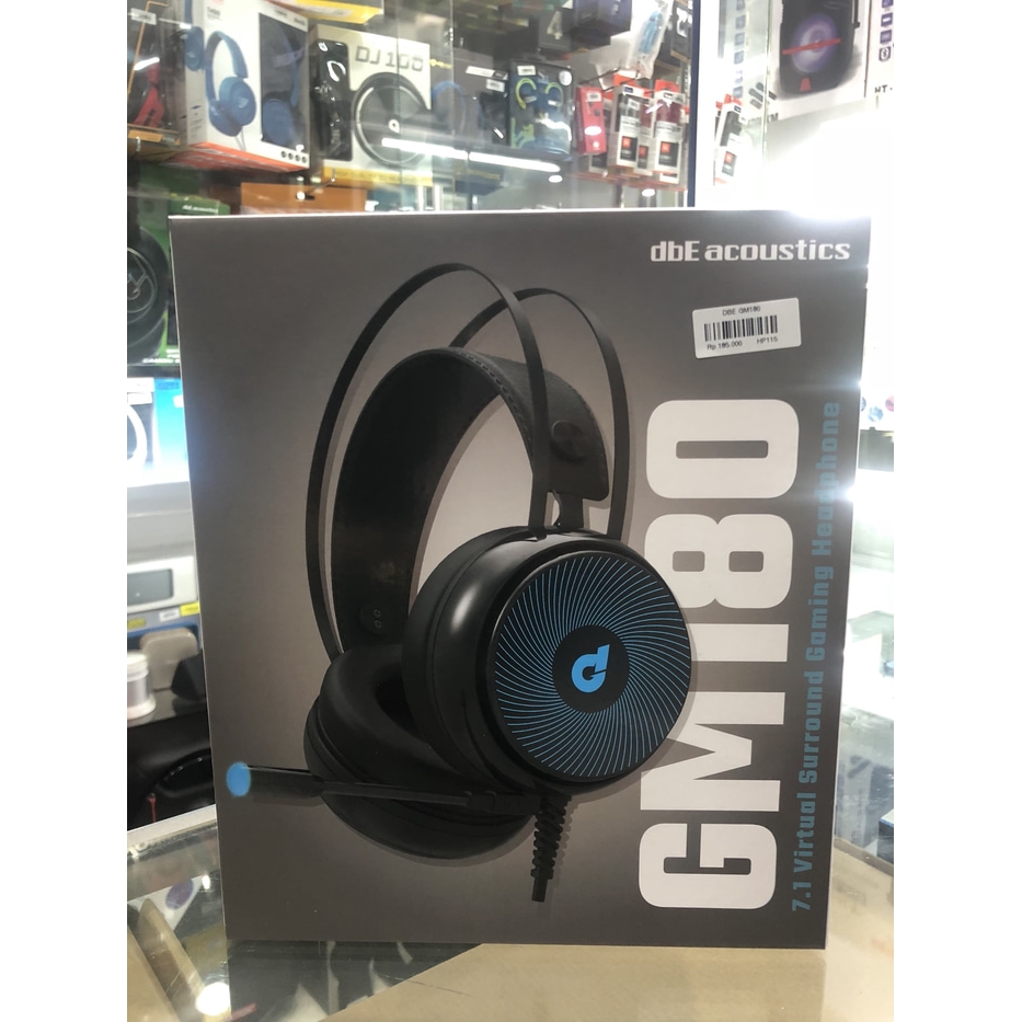 DBE GM180 USB 7.1 Virtual Surround Gaming Headphone dbe GM 180