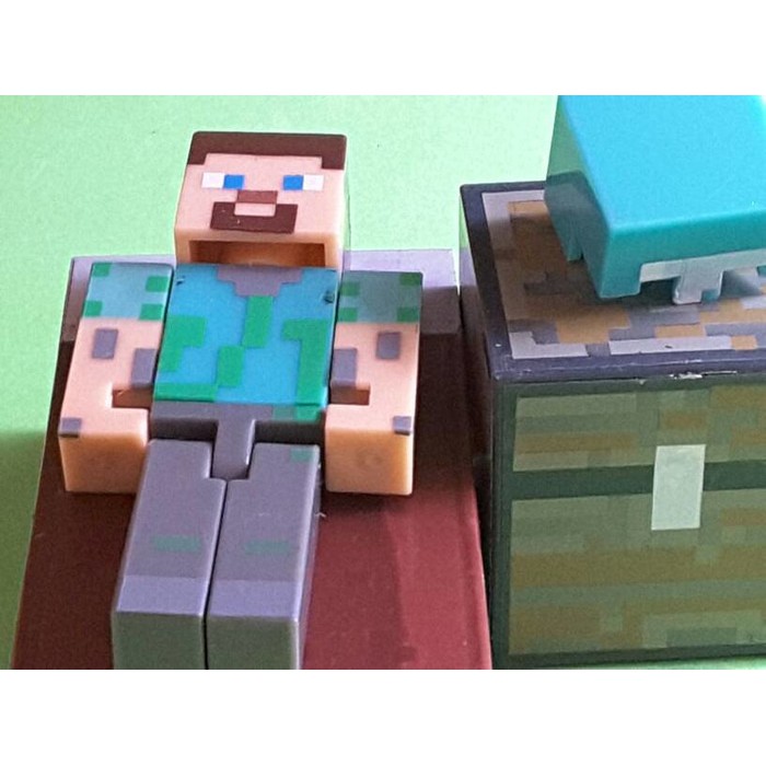 Minecraft Steve Survival Minecraft Figure - Ae9Cb3 - Original Asli