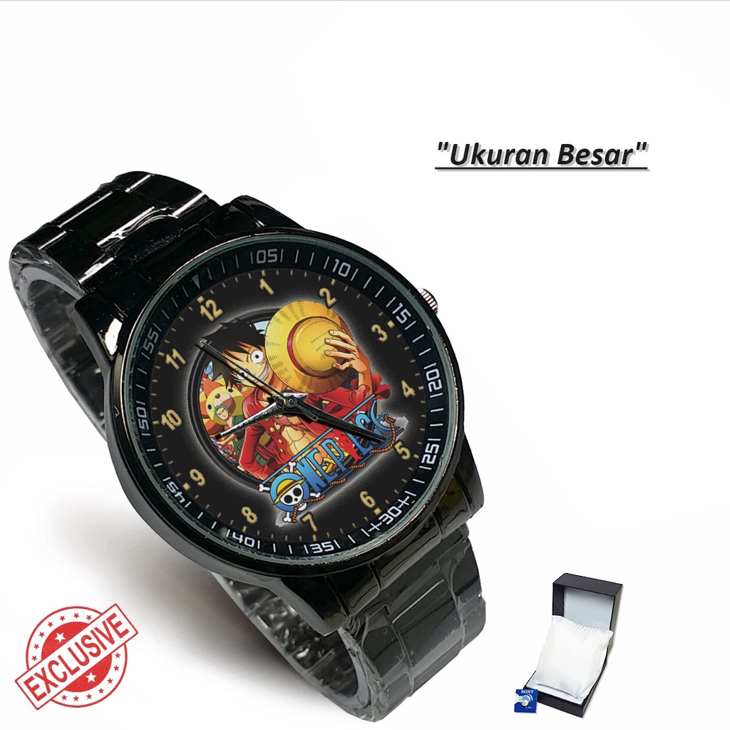 Jam Tangan Rantai Couple Anime ONE PIECE 03 (Special)