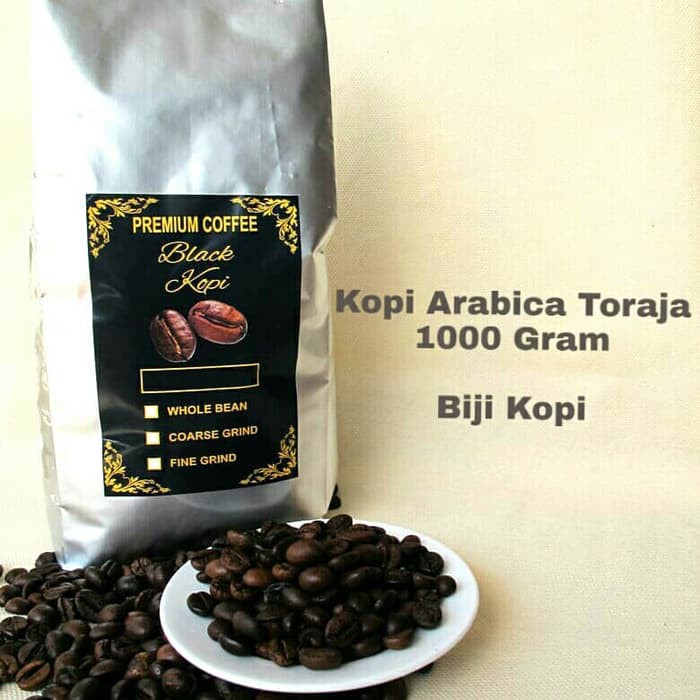 

KOPI ARABICA TORAJA / KOPI ARABIKA TORAJA 1000 gram - BIJI KOPI TORAJA - COFFEE BEANS