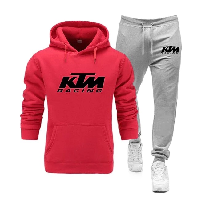 Setelan Celana Jogger &amp; Jumper Hoodie KTM RECING II Set sweater Hoodie dan Celana Joger Panjang II SIZE M-XL ( Pria &amp; Wanita )