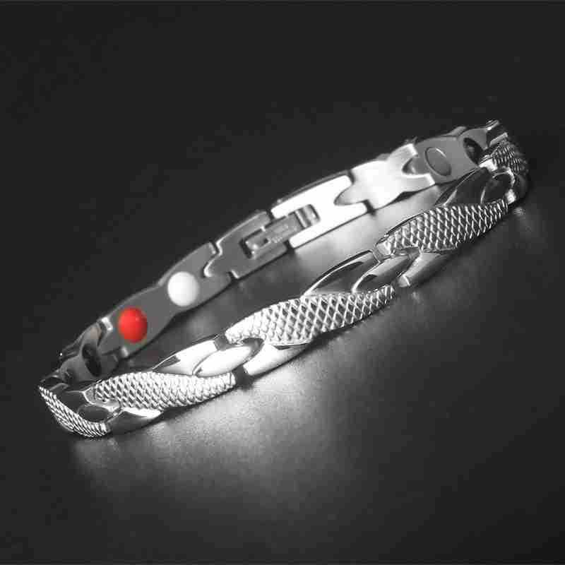 Gelang Magnet Motif Naga Gaya Eropa Amerika Untuk Pria Dan Wanita