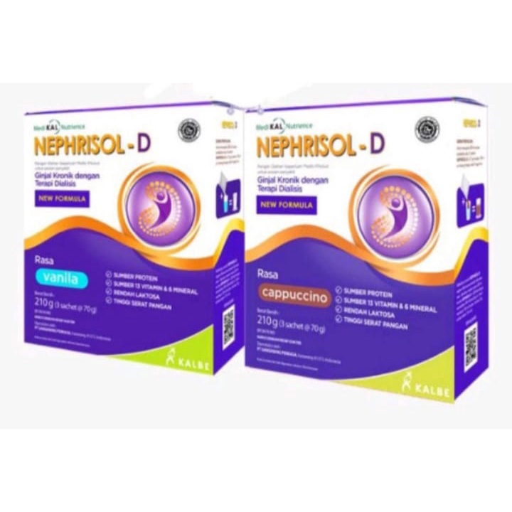 

Nephrisol-D Vanila/Cappuccino 210 Gram